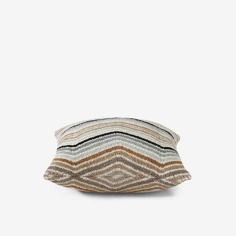Cusco Square Pillow Cover & Insert, Copper Mix Chevron