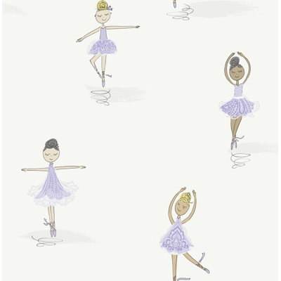 Immingham Tiny Dancers 33' x 20.5" Wallpaper Roll