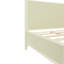 Très grand lit plateforme à baldaquin en bois avec lattes de soutien, beige-668347238-668347242