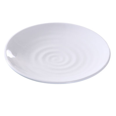 Assiette ronde en mélamine Yanco Osaka