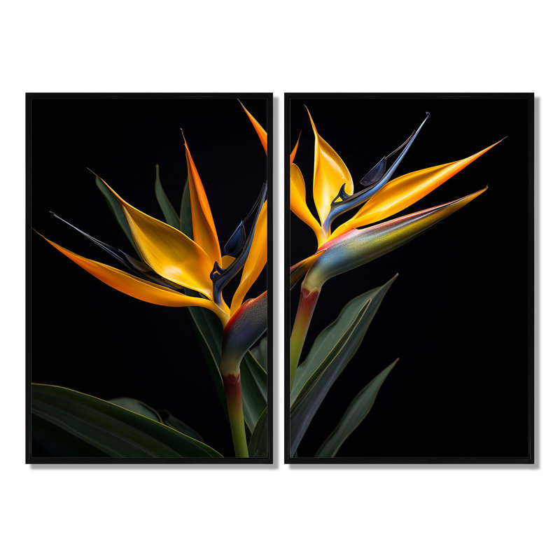 Claranne - décoration murale traditionnelle grise, Black, 36" H x 48" W, Impression encadrée flottante