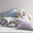 Taupe Floral Comforter Set With Bed Sheets - Hypoallergenic Full Size