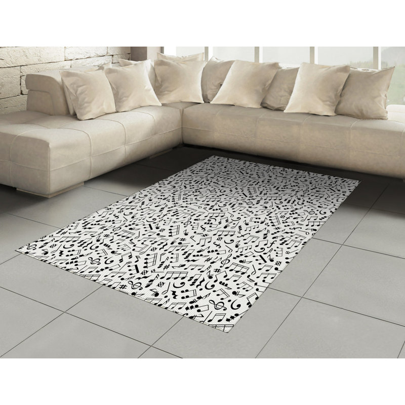 Hogansville Polka Dots Hand Woven Area Rug, Rectangle 120 x 180cm