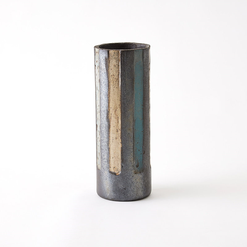 Digit Vase-Lg, 13.75" H x 5" W x 5" D