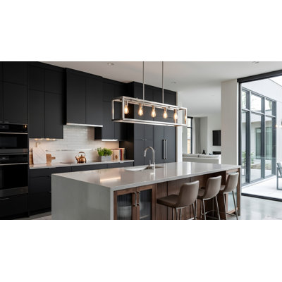 Aimee-Lee 5 - Light Kitchen Island Pendant