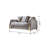 Taupe Modern Offering A Practical Bed Mechanism For Sleeping Arrangement, Under - Seat Compartments Storage Management, And Wood Base-873742331