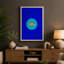 Fish In Window Modern - Print-136801242-136801247