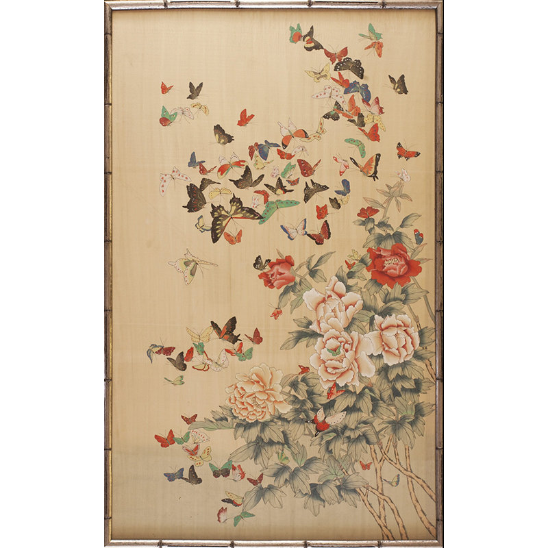 Antique Chinese - Textile Small Scatter Size Wool Ivory Rug