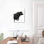 «Charging Black Bull» sur toile-1701085881