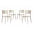 Outdoor Stacking Dining Side Chair (Set Of 4)-179976151