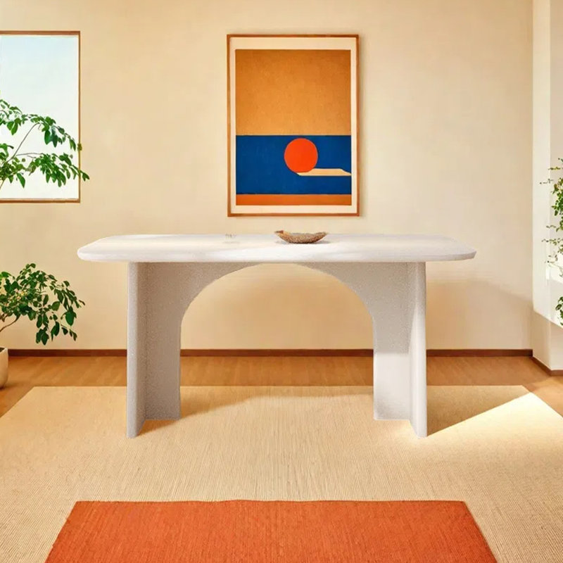 Small rectangular dining table, 29.92"H x 55.12"L x 31.5"W
