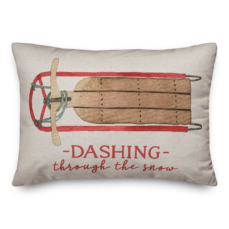 Housse de coussin rectangulaire Wahyudi, H 14 po x l 20 po x P 1,5 po