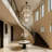 Park Row 18-Light 3-Tier Chandelier - Matte Black/French Gold