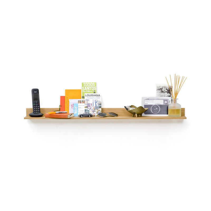 Bostic 100cm W Solid Wood Shelving Unit