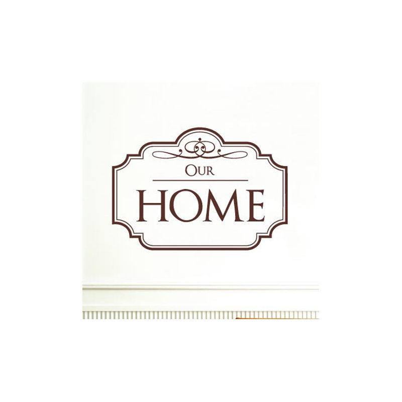 Non-Wall Damaging Wall Decal, Medium, Brown