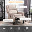 Fauteuil de massage chauffant en similicuir-665996027