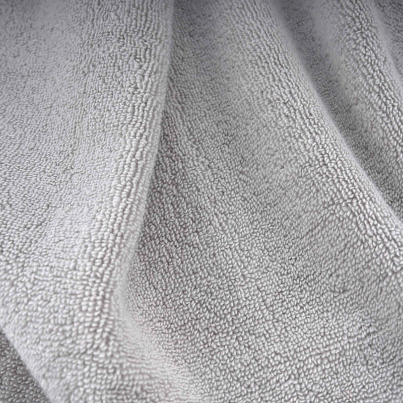 Towels 100% Cotton Plush Hand Towel, Grey