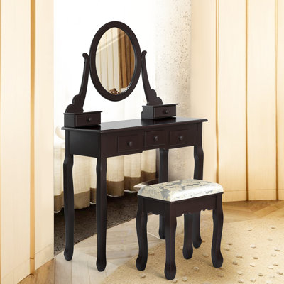 Bletchley Dressing Table with Mirror