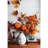 10 PCS Fall Bows for Wreath, Orange Plaid Harvest Bows Thanksgiving Wreath Bow for Front Door Indoor Outdoor Wall Tree Topper Autumn Decoration Supplies Ornament