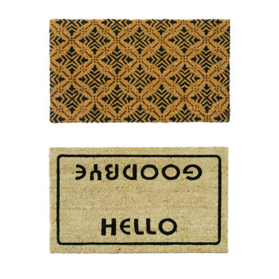 Geometric Outdoor Doormat