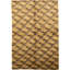 Himalayan Wool Geometric Area Rug in Gold