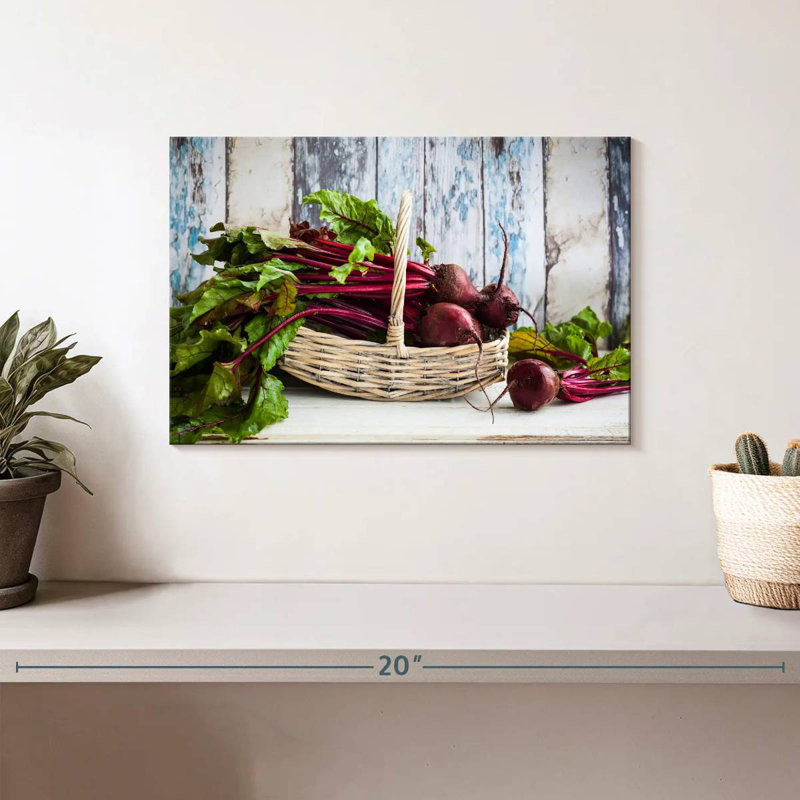 Yarlin Beetroot, 8" H x 12" W