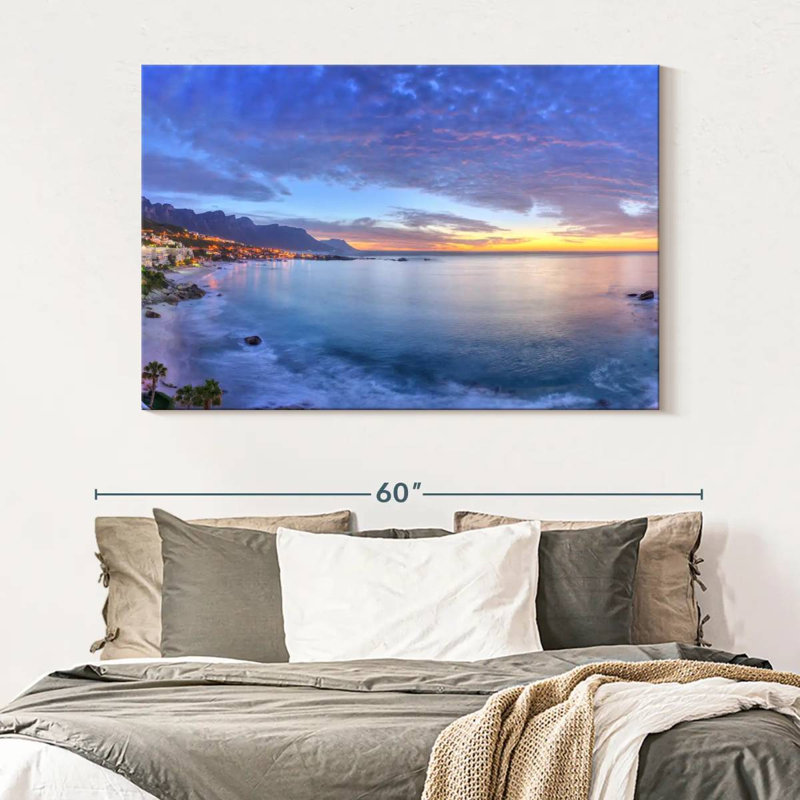 Nicci, Afrique, Cape Town, paysage marin, H 34 po x l 51 po