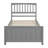 Solid Wood Slat Bed-8557013