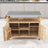 Cheyene Rolling Kitchen Island with Stainless Steel Top and Lockable Wheels-1181725079