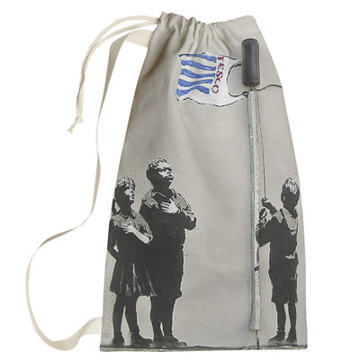 Fabric Laundry Bag with Handles