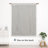 Makale Faux Linen  Textured Solid Color Blackout Tie Up Curtain for Kitchen Decorative Adjustable Balloon Rod Pocket Window Linen Curtain 1 Panel-758247470-761773026