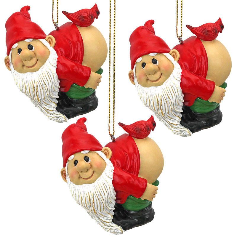6.35cm Handmade Resin Hanging Figurine Ornament