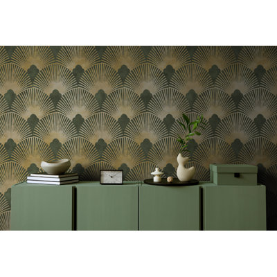 Geometric Wall Mural