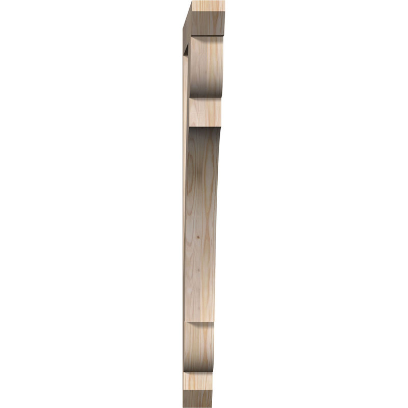 Support latté 3 1/2 "x P 38" x H 46 ", sapin Douglas, Douglas (lisse), H 46 po x l 3,5 po x P 38 po