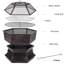 Round Charcoal Smokeless Fire Pit-879498632