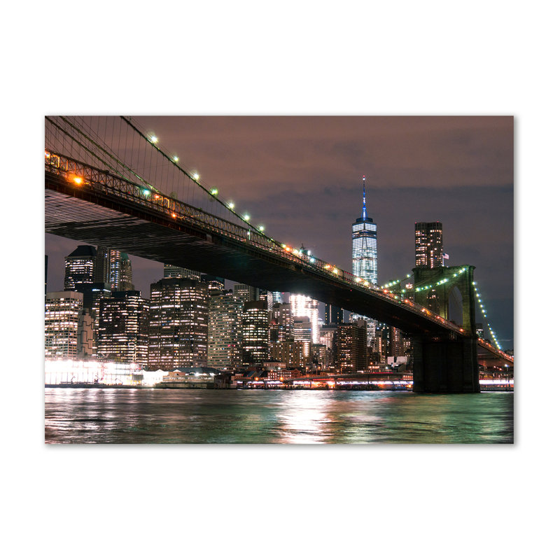 Manhattan New York - No Frame Print on Canvas