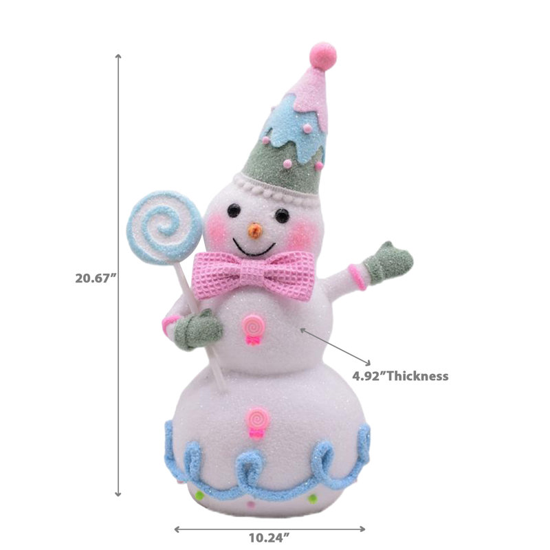 Décoration de Noël Ihcasadecor, H 21 po x l 10 po x P 5 po