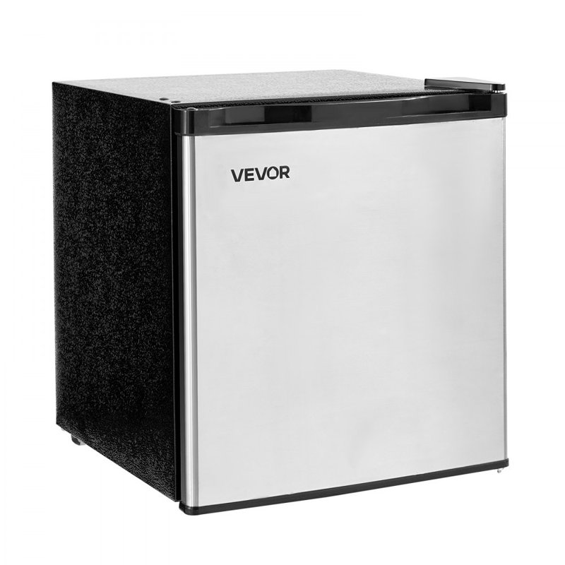 Mini Fridge 1.6 Cu.Ft Single Door Compact Small Refrigerator Stainless