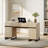  Home Office Furniture Set: 59" Executive Desk With Charging Station And Storage Cabinet, Two 72" Tall Bookcase, Modern Computer Desk And Library Shelf For Work Study-122933757-128721377