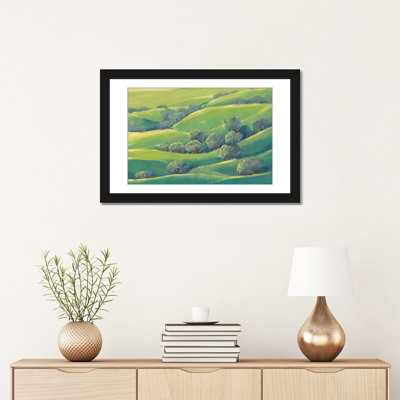«Hillside View I» par Timothy O 'Toole - Giclée sur toile tendue avec châssis