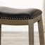 Saddle Stool, Weathered  Finish,  Leather Seat-965596753-965596754-965596756