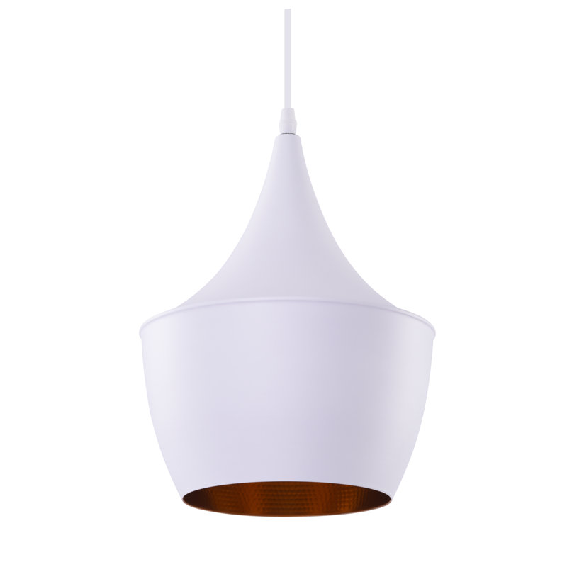 Orient 1 - Light Unique/Statement Pendant, White/Gold, White