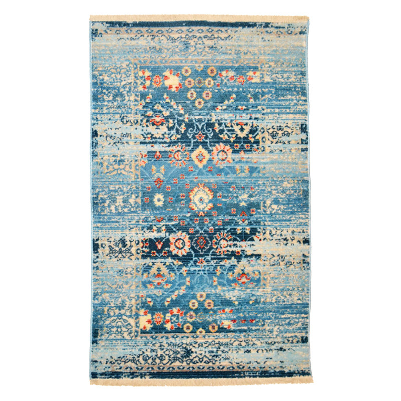 Washable Oriental Indoor Rug, Rectangle 1'8" x 2'10"