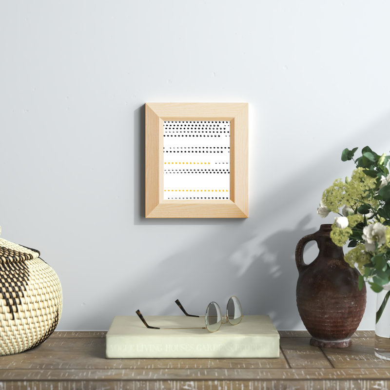 Cadre photo Daelan, Noir satiné mica, Glass, 12 po x 16 po