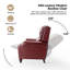 Fauteuil inclinable manuel en cuir véritable Adeesa-976325414