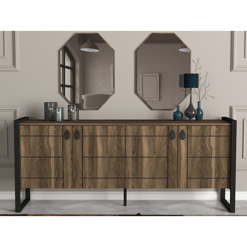 Buffet de 70,9 po de largeur Aganlane