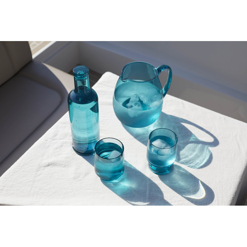 Pichet en plastique turquoise - Bahamas