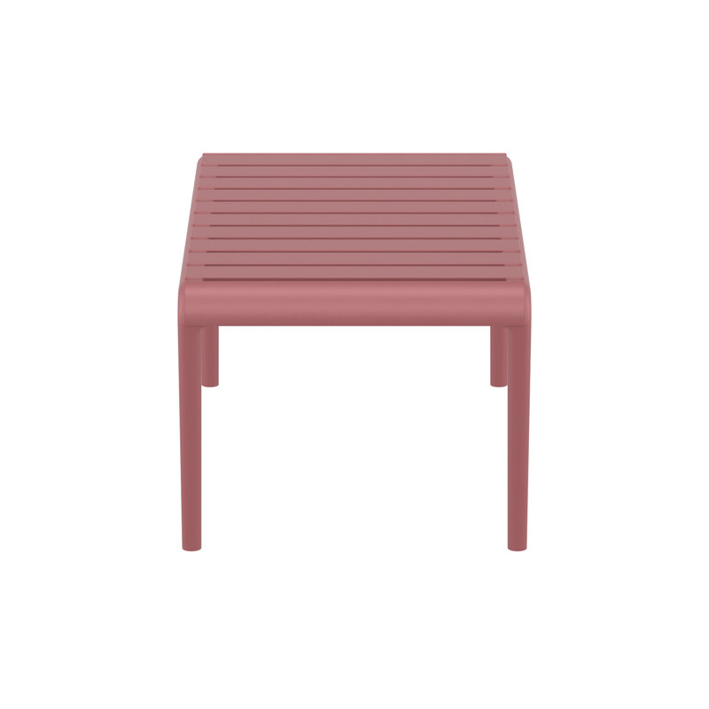 Ruta Paris 46" Outdoor Coffee Table, Marsala