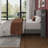 Full Size Bed Frame with Wingback Headboard, Velvet Upholstered Platform Bed Frame with Sturdy Wooden Slats Support, No Box Spring Needed, Easy Assembly, Grey-123826810-123826814
