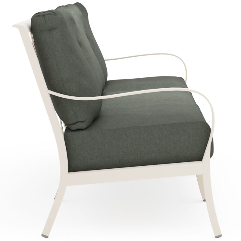 Scala Outdoor 3 - Seat Patio Sofa, Textured Black